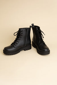 Epsom Lace-Up Boots