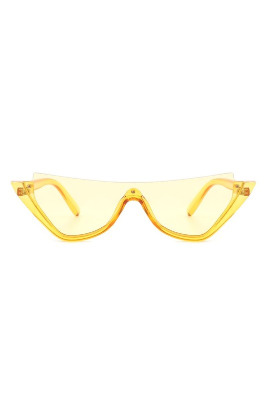 Retro Half Frame Fashion Cat Eye Sunglasses